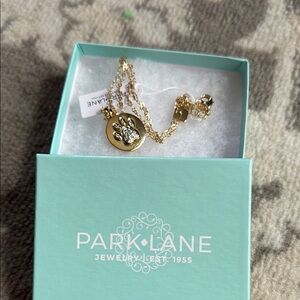 Park Lane Gold Paw Pendant Necklace